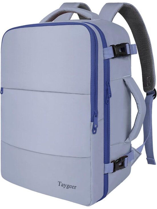 Women\'s Inkblue 15.6inch Laptop Mochila Flight Approved Daypack with Pocket
